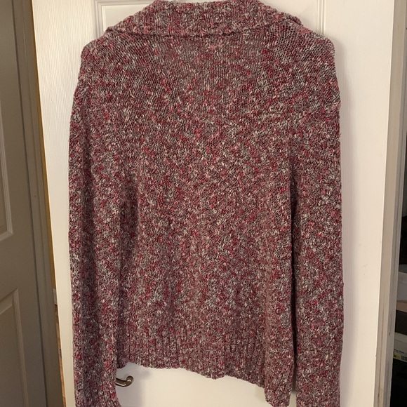 Women’s J.Jill marbled button down cardigan. - Picture 4 of 8